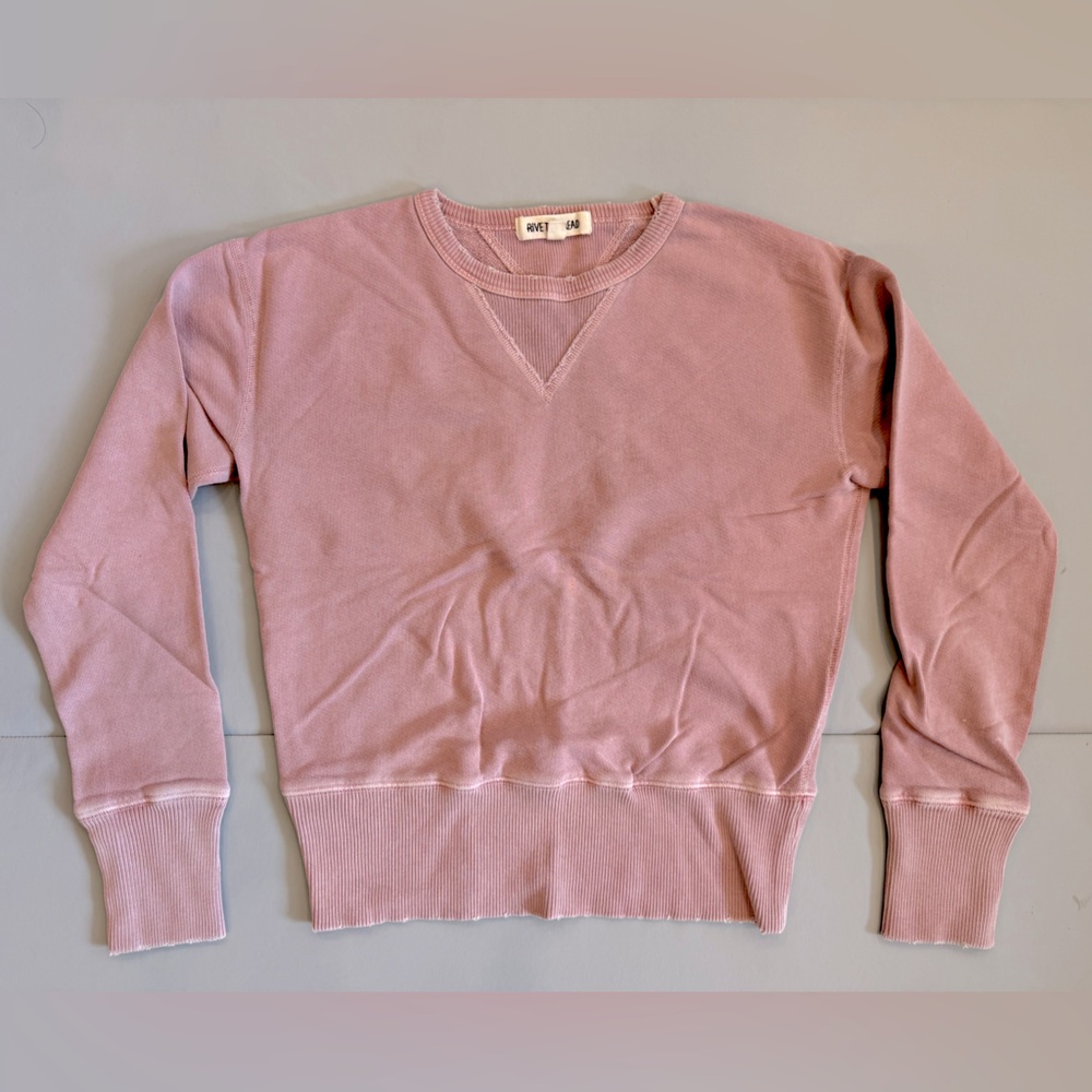 Rivet & Thread Distressed Sweatshirt (Size S)